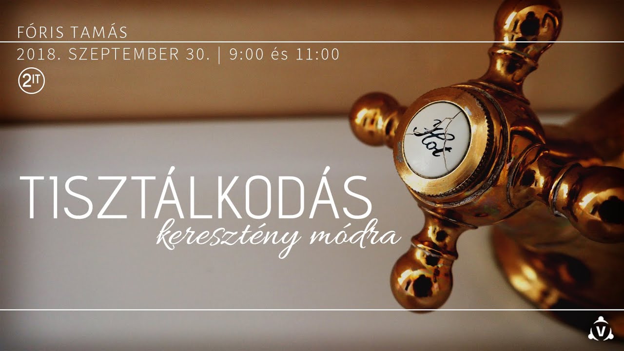 Tisztálkodás keresztény módra