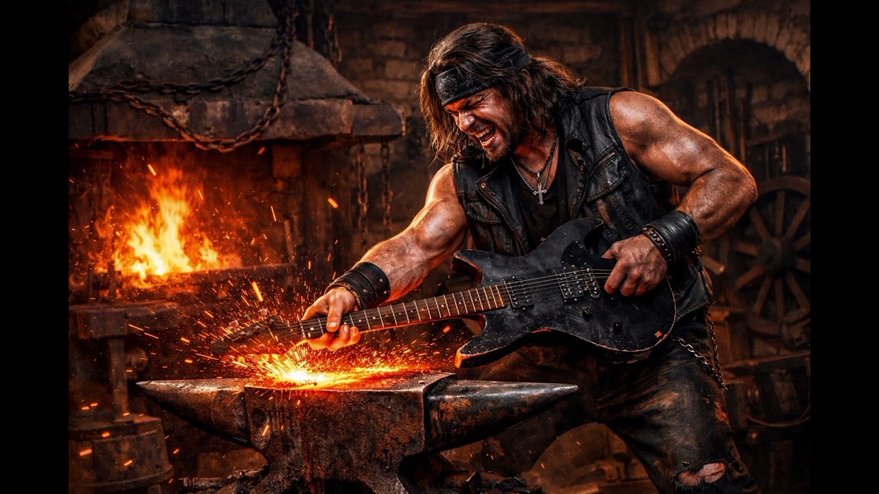 Kdybych já byl kovářem    Petr Spálený ( Hard rock cover) text: Pavel Vrba