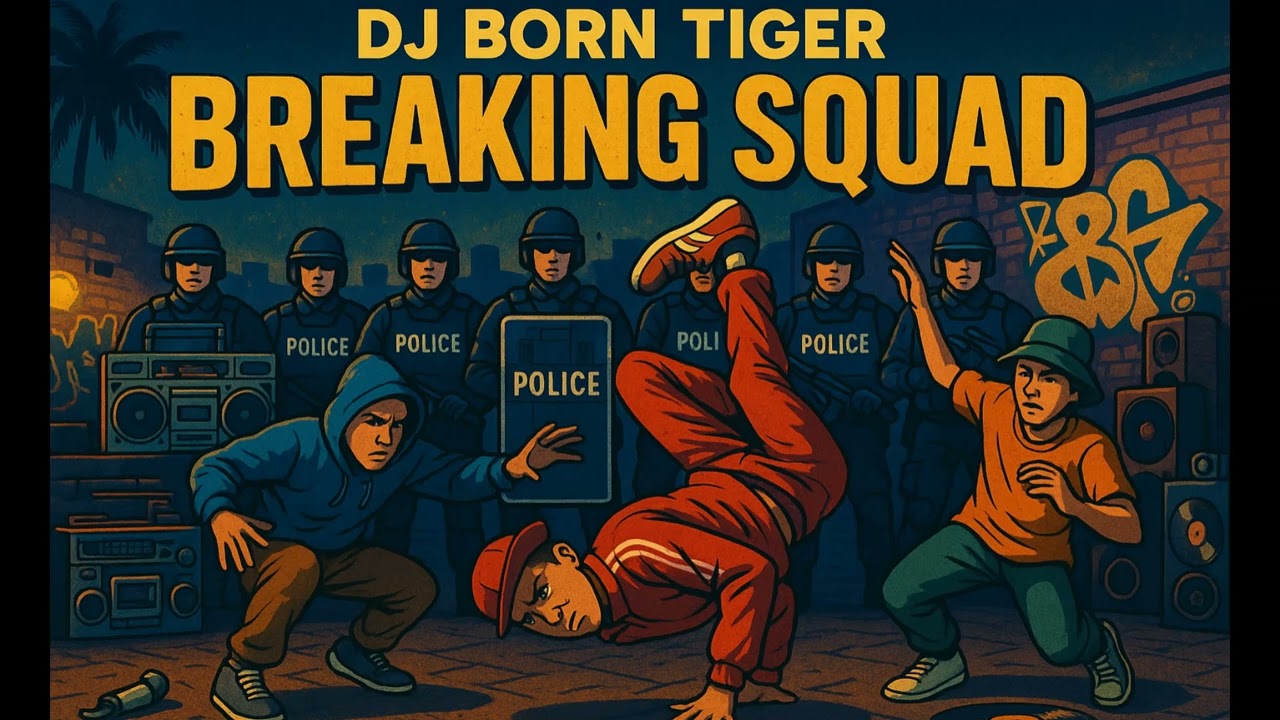 DJ BORN TIGER - BREAKING SQUAD #bboymusichannel