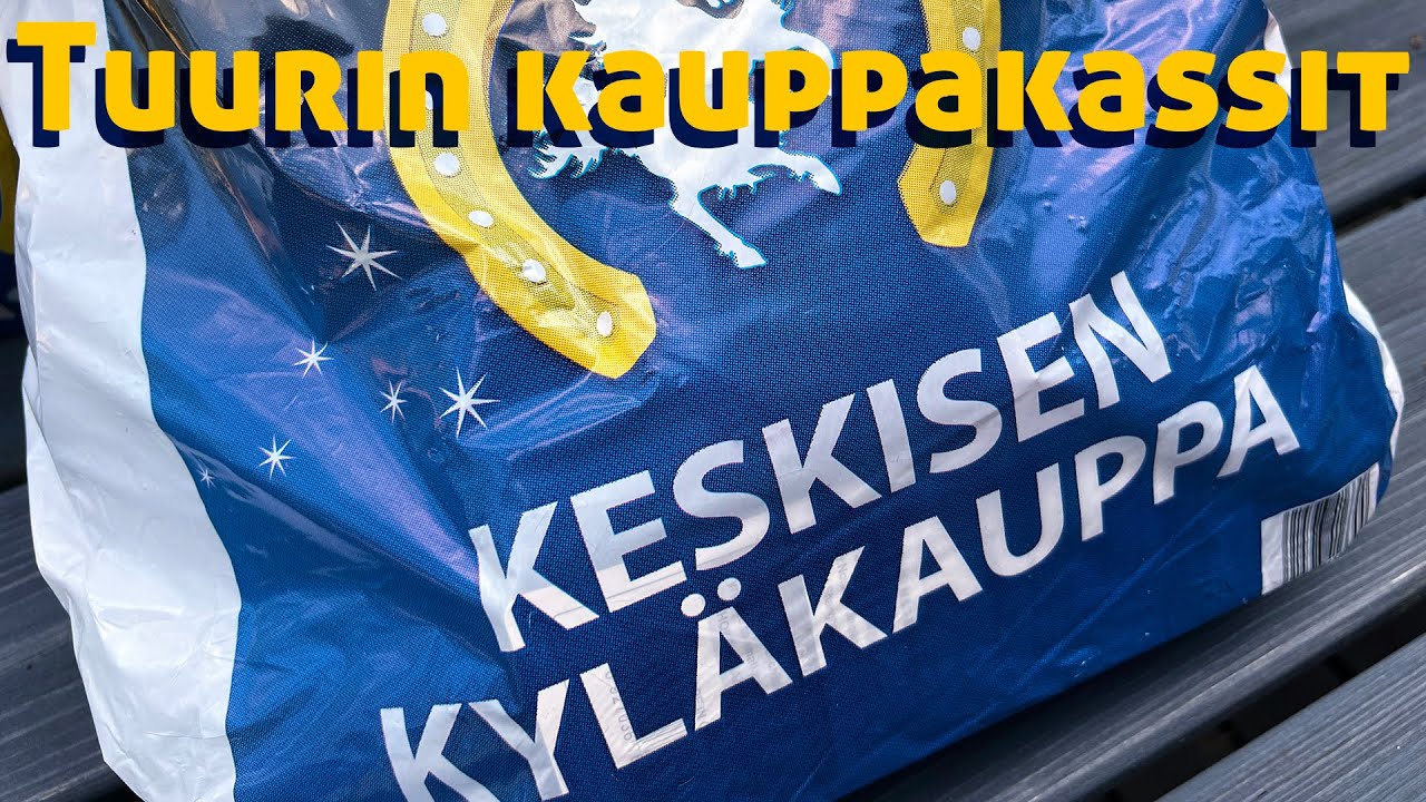 Tuurin kyläkaupan kauppakassit