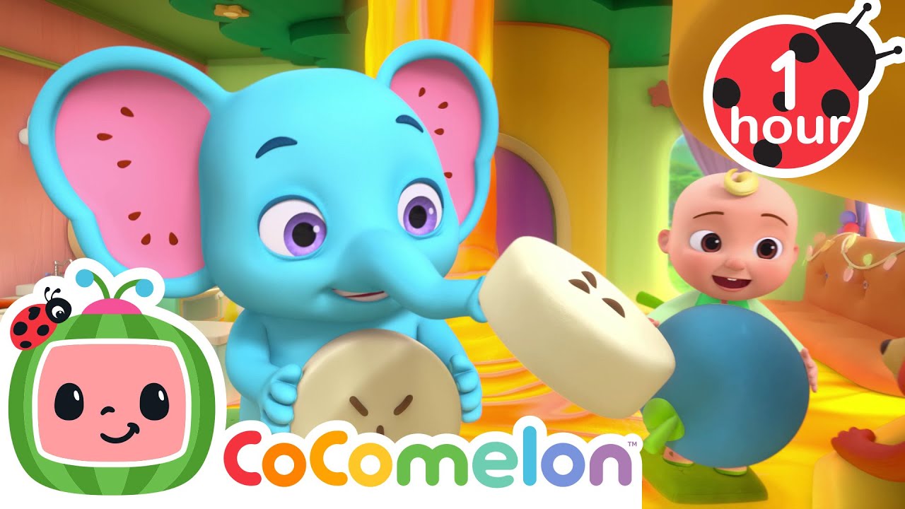 Watch Out Lava Challenge! | CoComelon Animal Time | Fun Games with JJ + Boba | Kids Songs