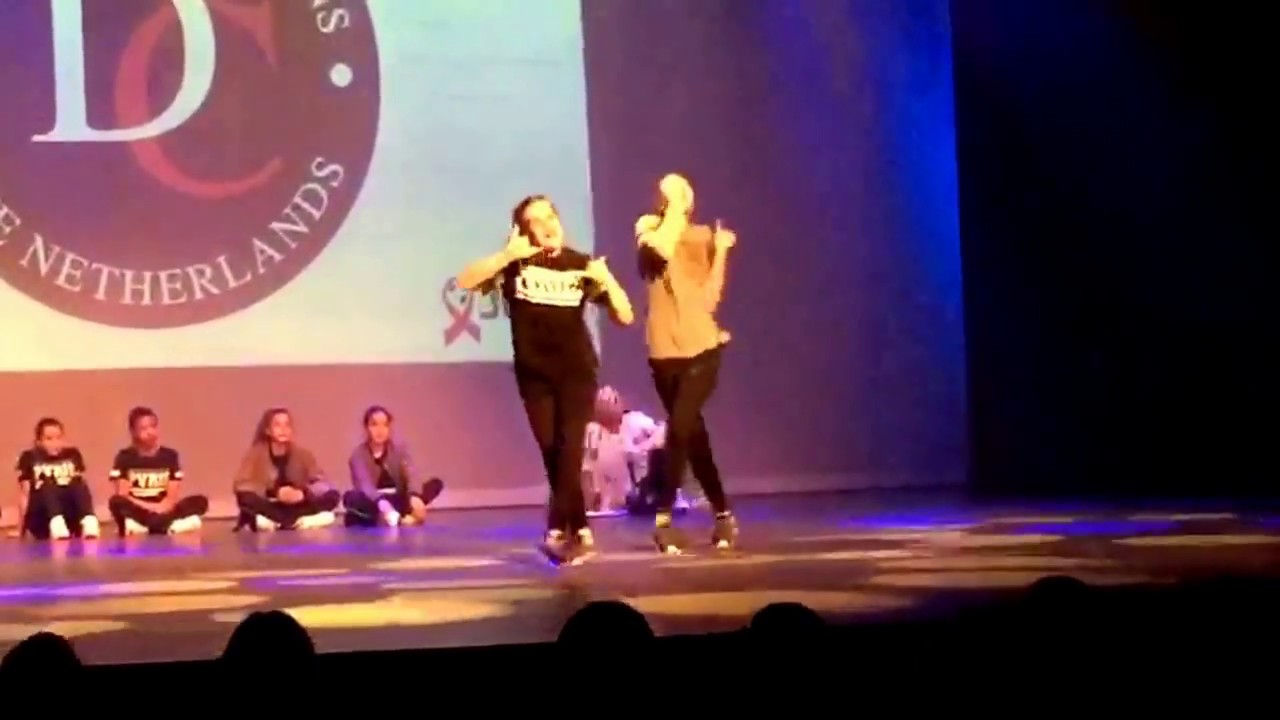Mara en Kelcey (Dance Improvement) 1e plaats NK in Haarlem