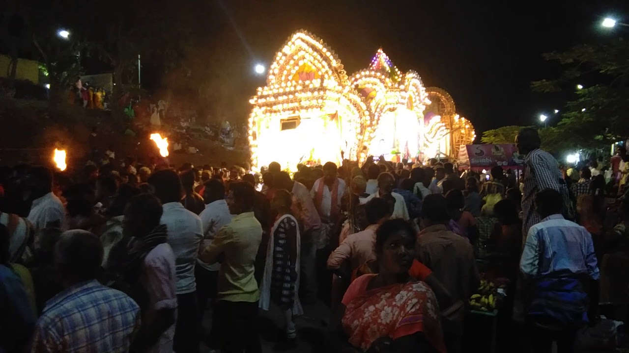 Mailam murugan temple muthu pallakku festival 23/03/2019