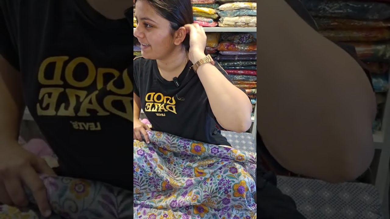 कॉटन और chinon के डिजाइनर सूट एक दम सेलिब्रिटी looks 👌 🔥, chinon के फैब्रिक 🥳order no 95885 03050