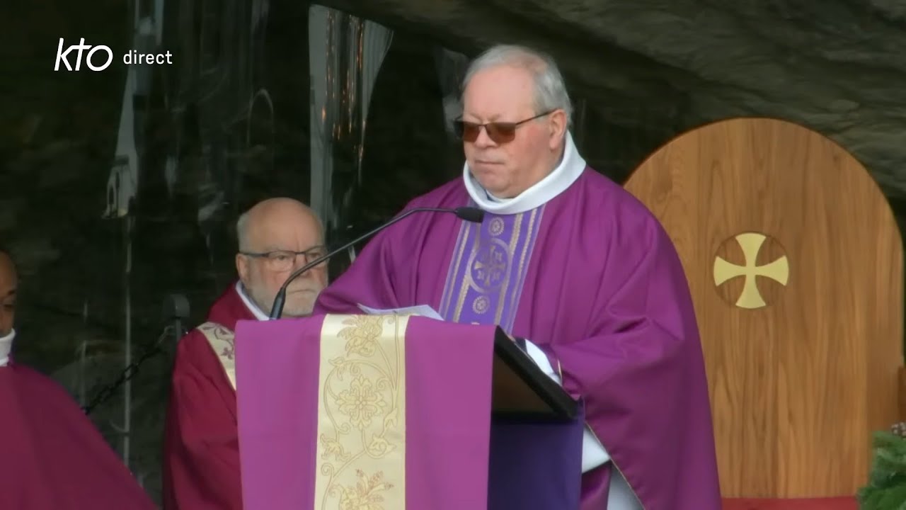 Messe de 10h à Lourdes du 2 décembre 2025