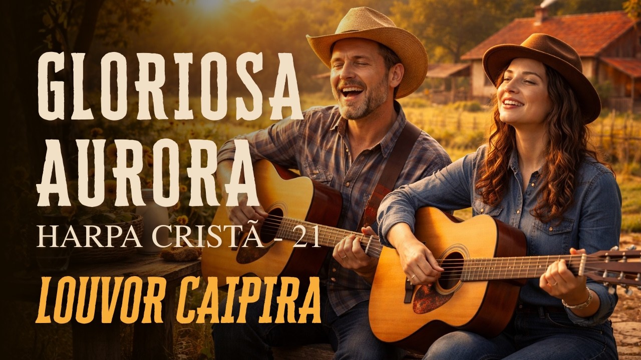 Gloriosa Aurora -  21 Harpa Cristã - Louvor Raiz (com legenda)