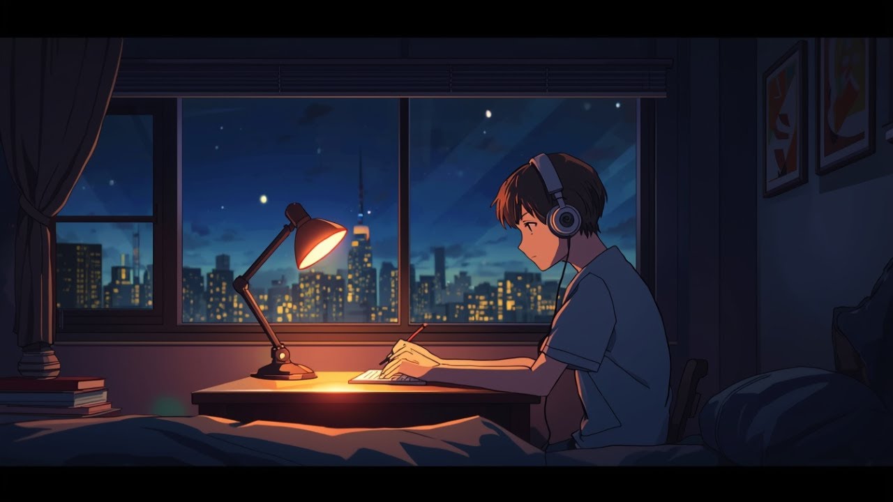 11 P.M. 🌃 Lofi Beats  Music to Study, Focus, and Stay Awake