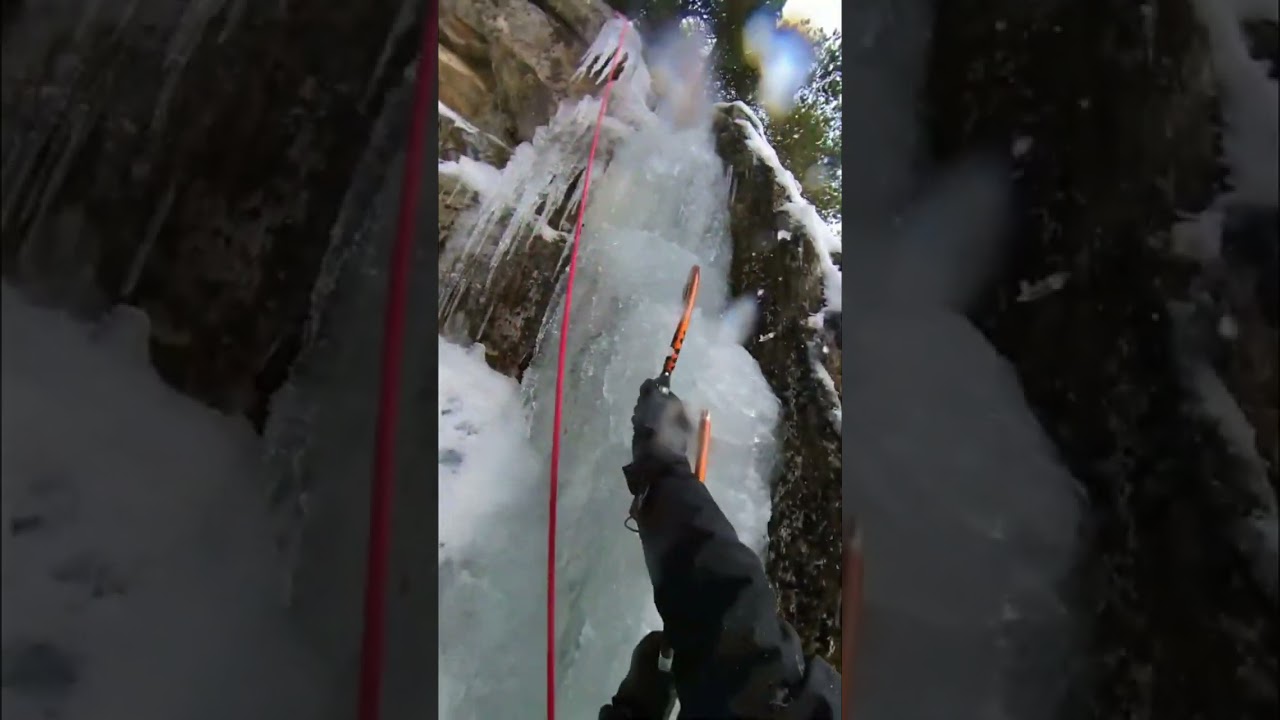 Top-roping the Black Dyke: An Awesome Experience #shorts