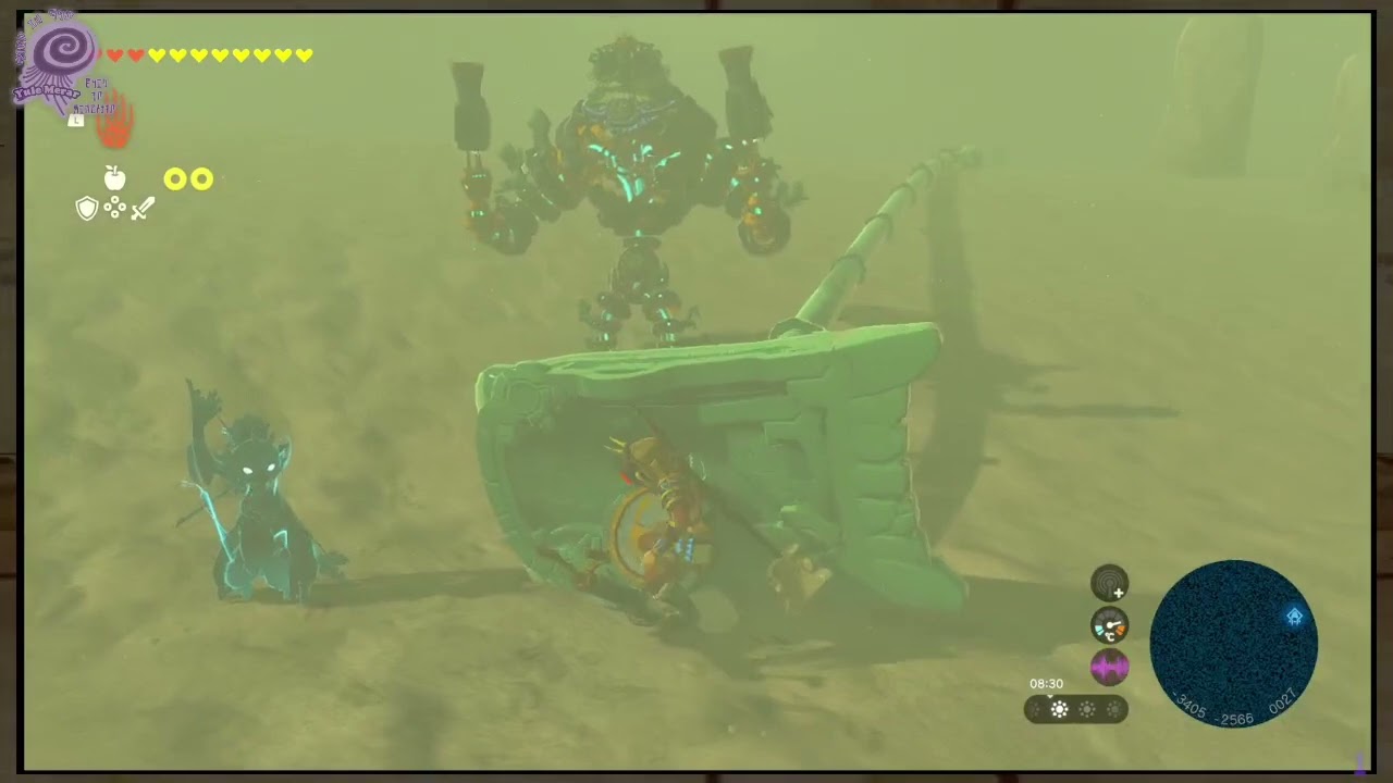 Rompiendo el Desierto - Una Aventura por Hyrule , perdidos en el subsuelo  - La leyenda de Zelda