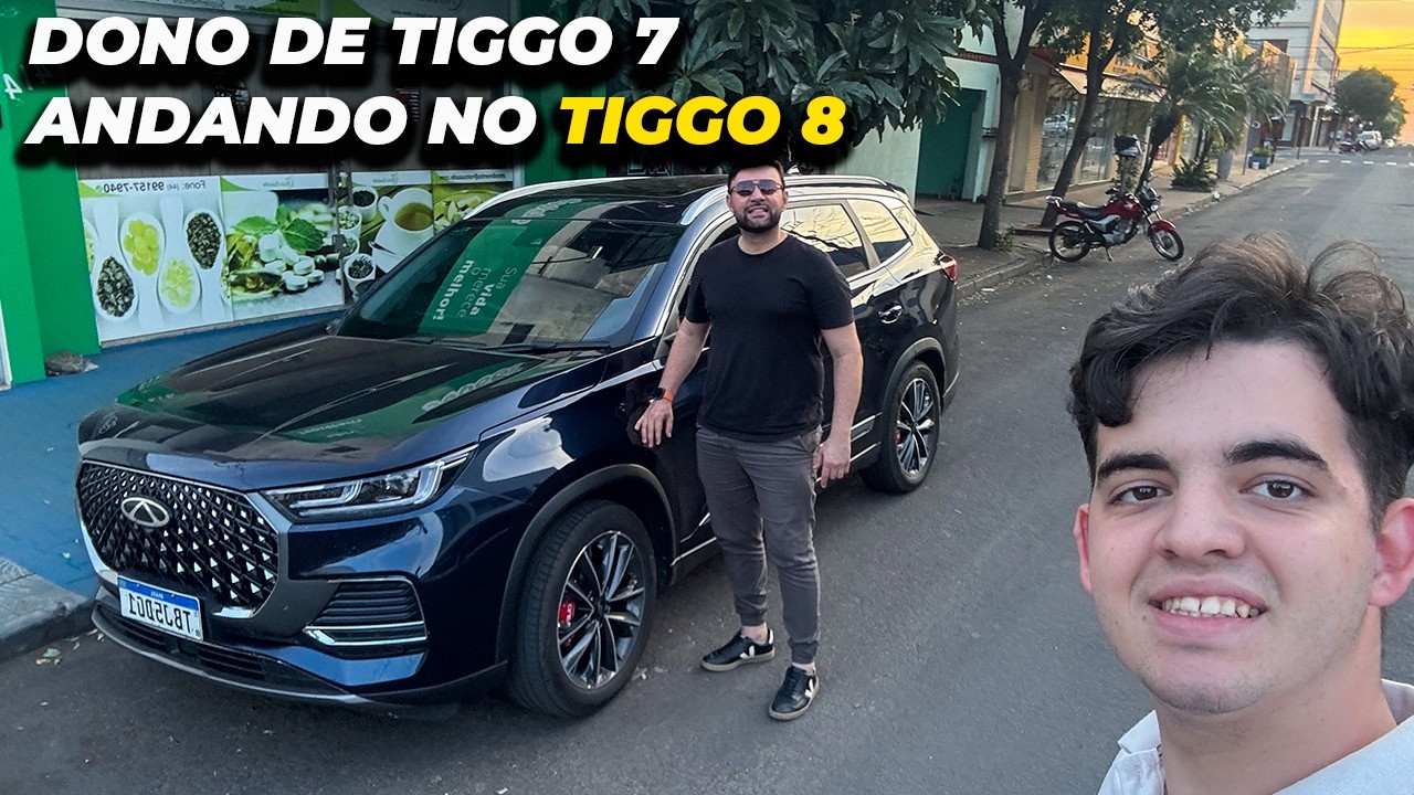 LEVEI MEU TIO PRA ANDAR DE TIGGO 8 PRO 2026 PELA PRIMEIRA VEZ! ELE GOSTOU??