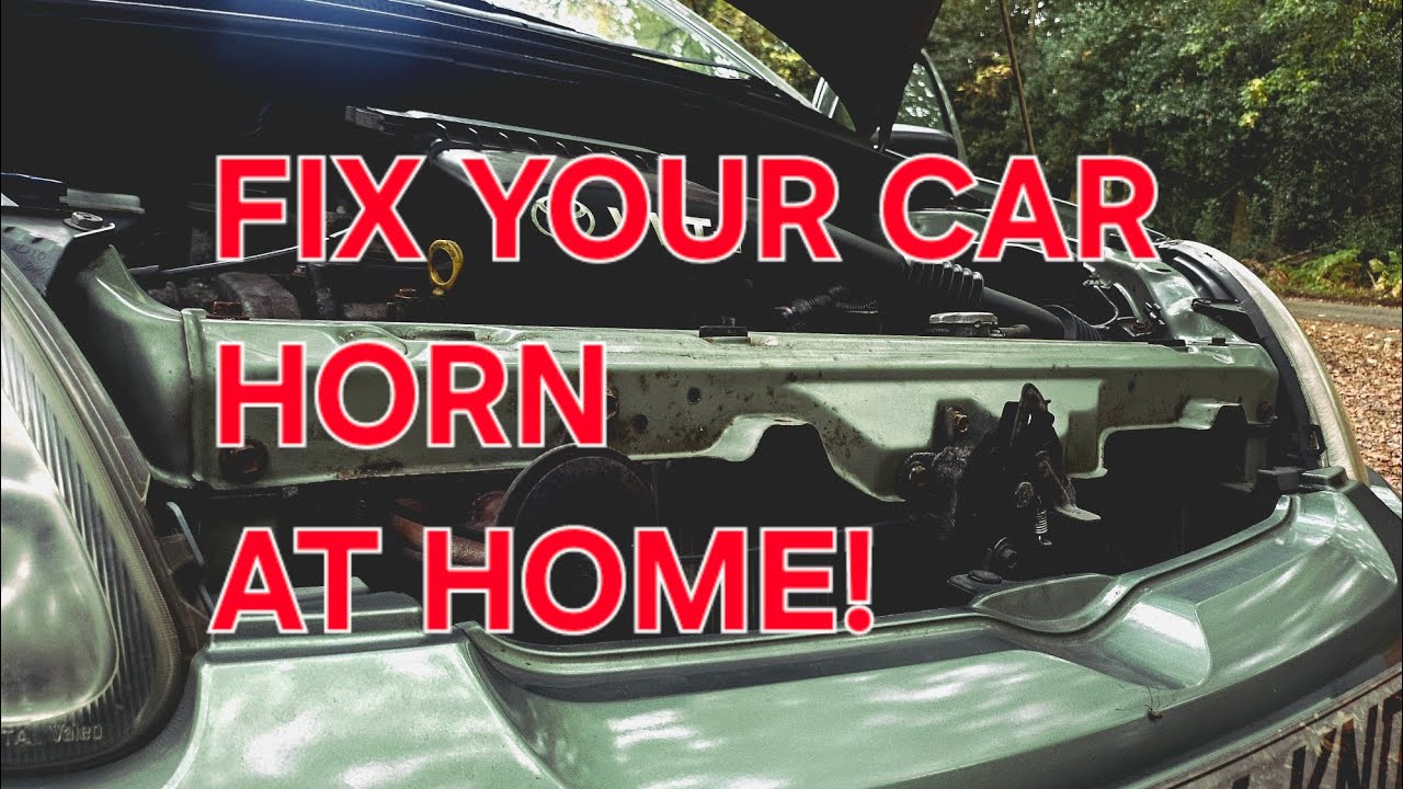 How To Repair Bad Horn - Toyota Yaris 1999-2005