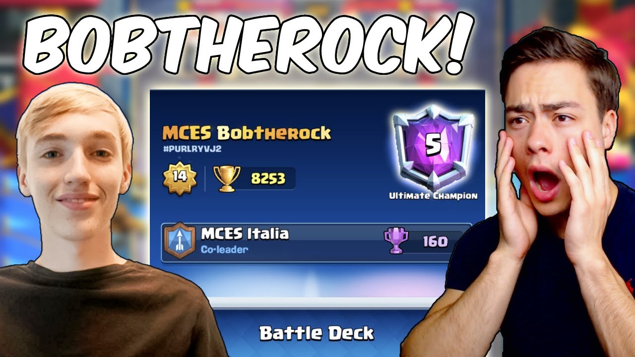BOBTHEROCK IN PRO VS PRO! #10 - Clash Royale