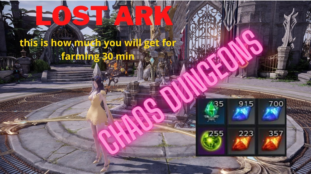 Lost Ark Chaos Dungeons level 2 farm Guardian Stone Fragment 1000+