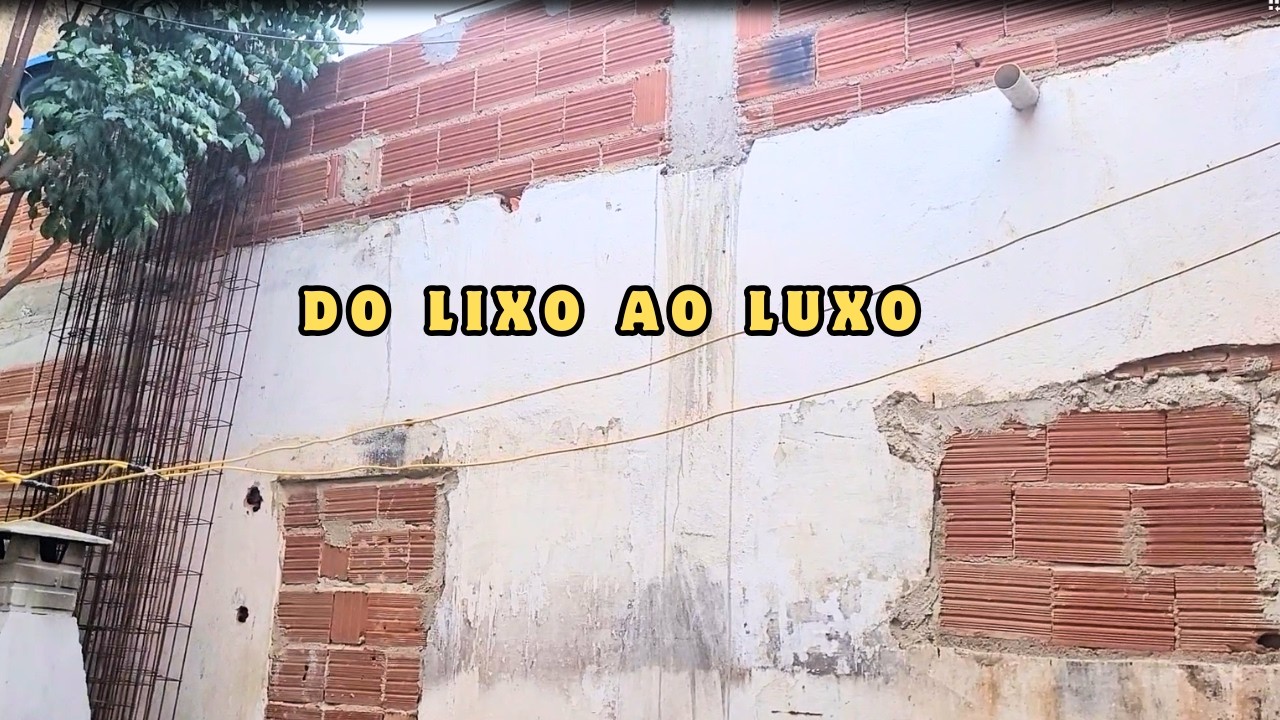 Pedreiro customiza parede e gasta quase nada! Incrível! Você vai gostar!