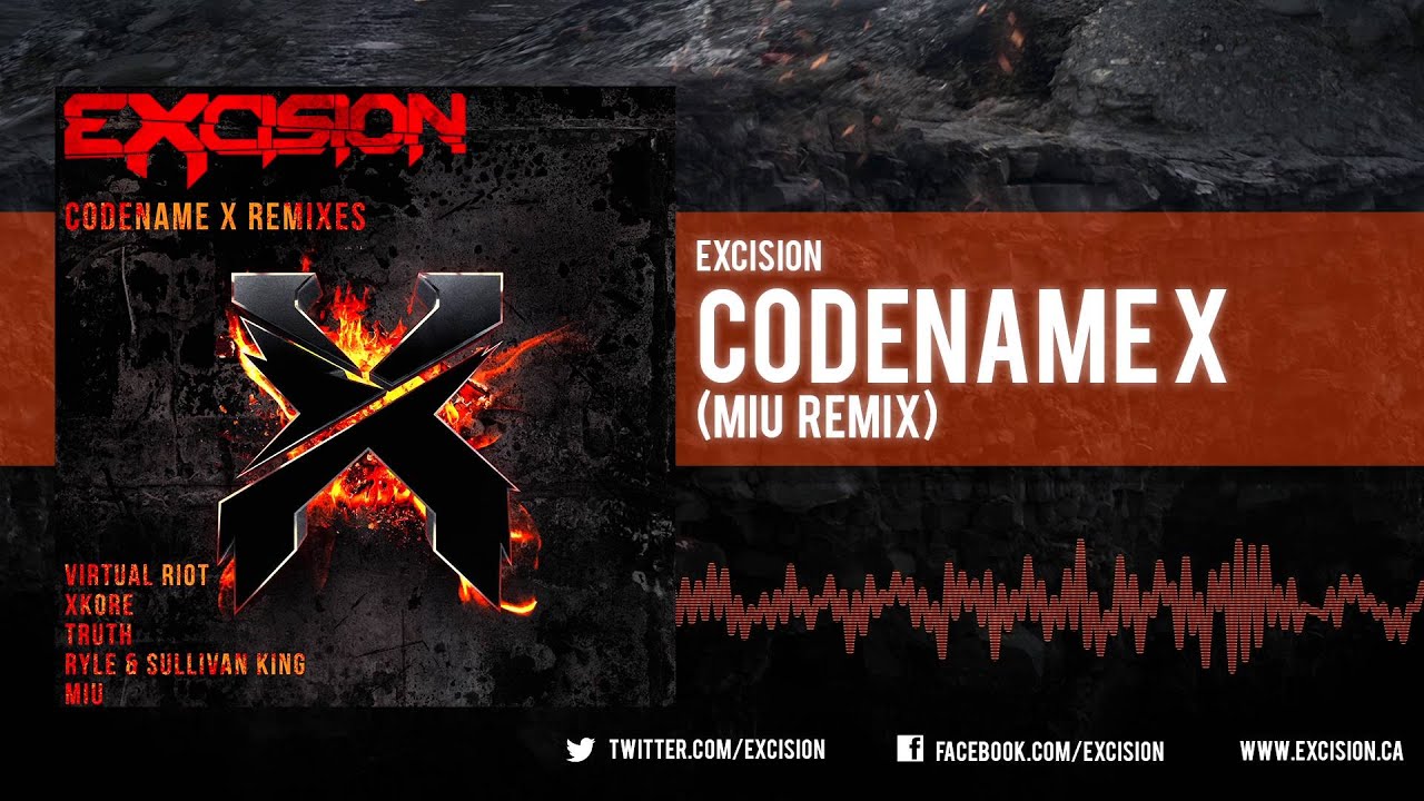 Excision - Codename X (Miu Remix) [Rottun Official Stream]