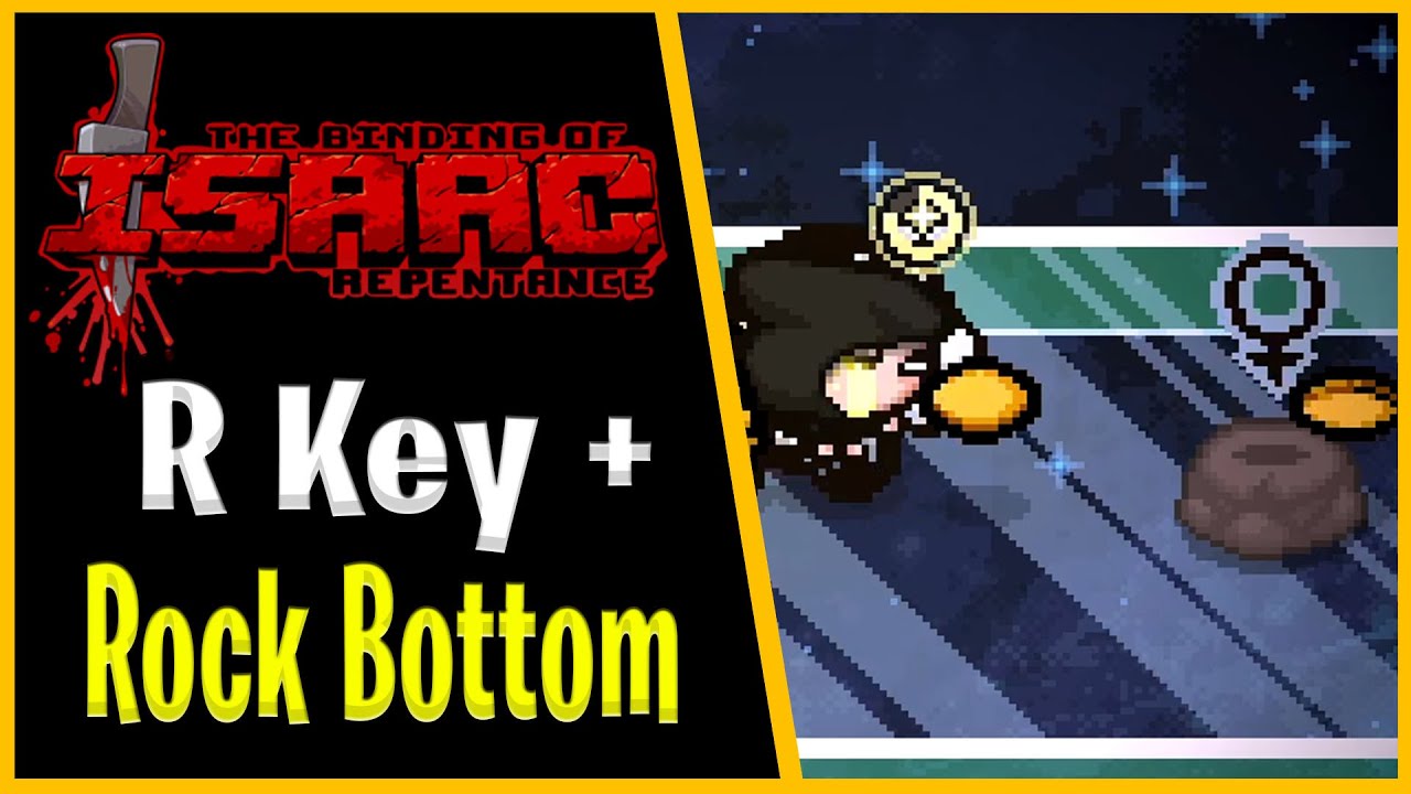 O ESTRAGO QUE R KEY E ROCK BOTTOM FAZEM JUNTOS - The Binding of Isaac Repentance - #884 PTBR
