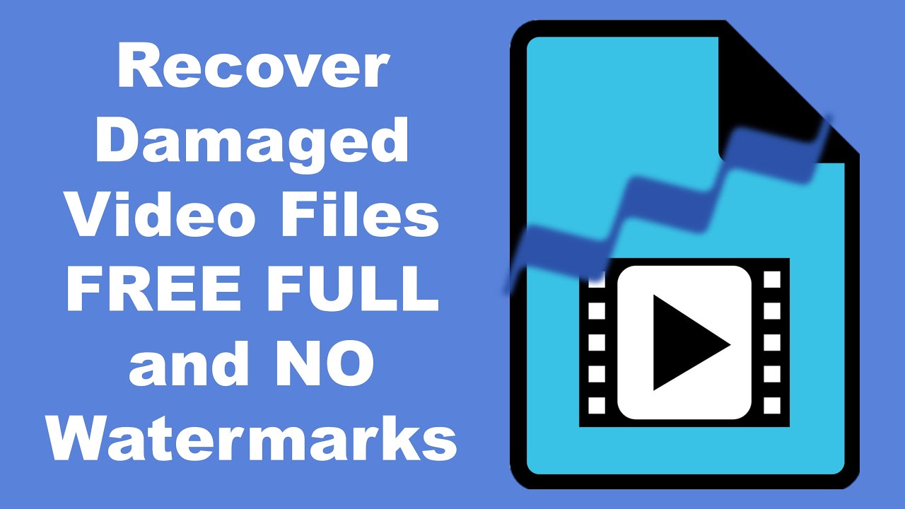 How to Repair Corrupt video File MP4  MOV - Fix 0xc00d36c4  Can't play video errors