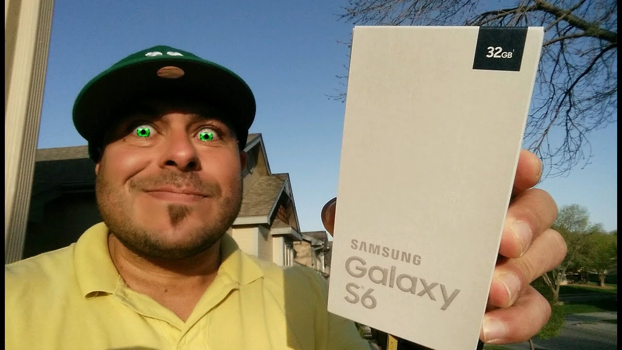 Samsung Galaxy S6 - Verizon Unbox - Size comparisson S5 & S4