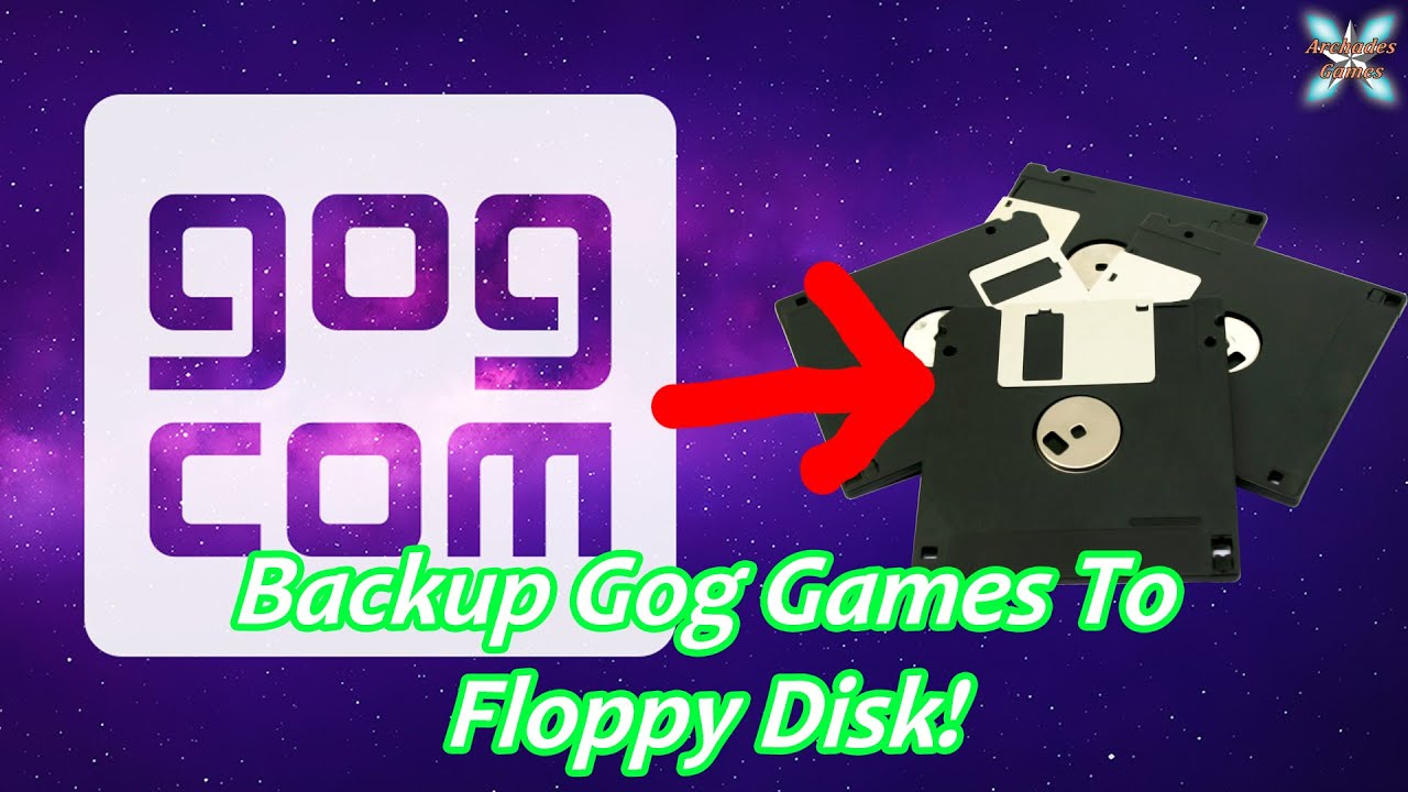 How To Back Up Your GoG Games Onto Floppy Disk