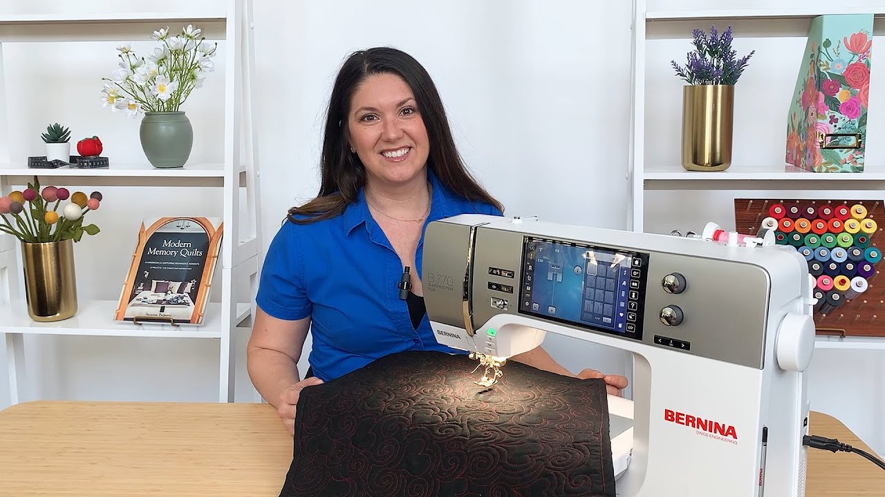 Bernina 770 QE Plus: Sewing, Quilting, & Embroidery