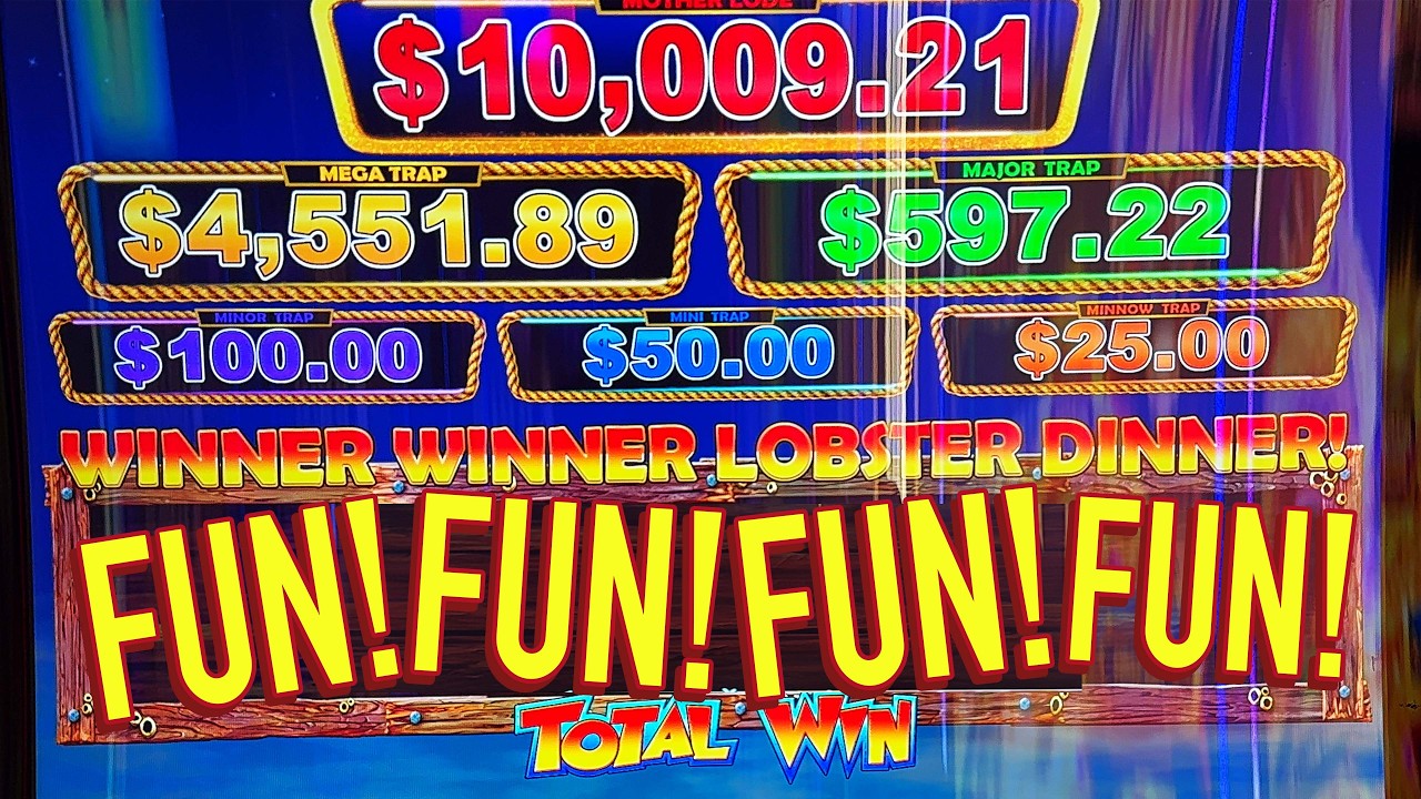 ПОТРЯСАЮЩИЕ игровые автоматы Lucky Larry’s Lobster Mania Ultimate Treasure!!!