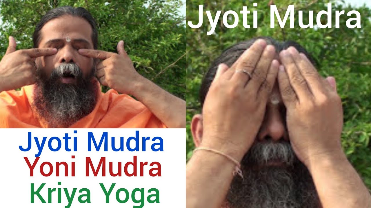 Jyoti (Yoni) Mudra (Seal of Light/Creation), Kriyayoga meditation, Swami Nityananda Giri