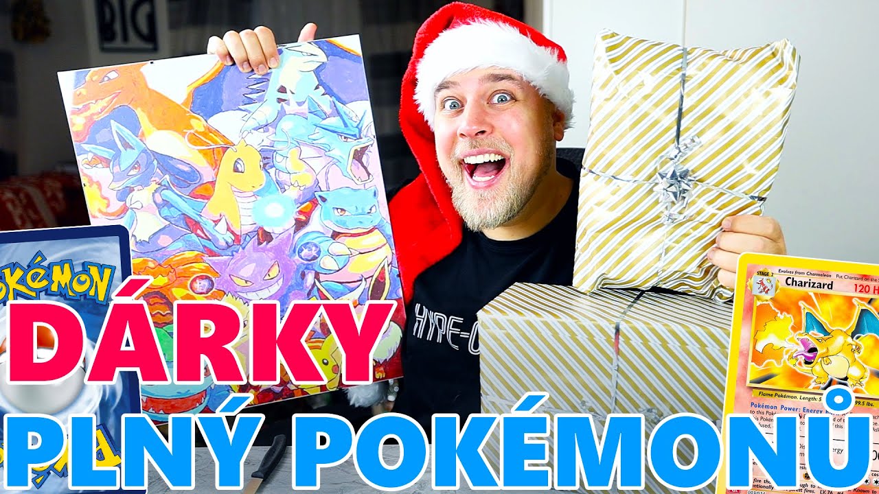 ROZBALUJU DÁRKY PLNÝ POKÉMONŮ A PADNUL MI NEJVZÁCNĚJŠÍ CHARIZARD!