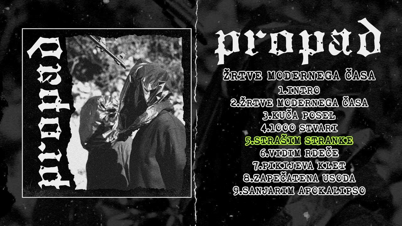 Propad - Žrtve Modernega Časa (Full Album) [2025 Powerviolence]