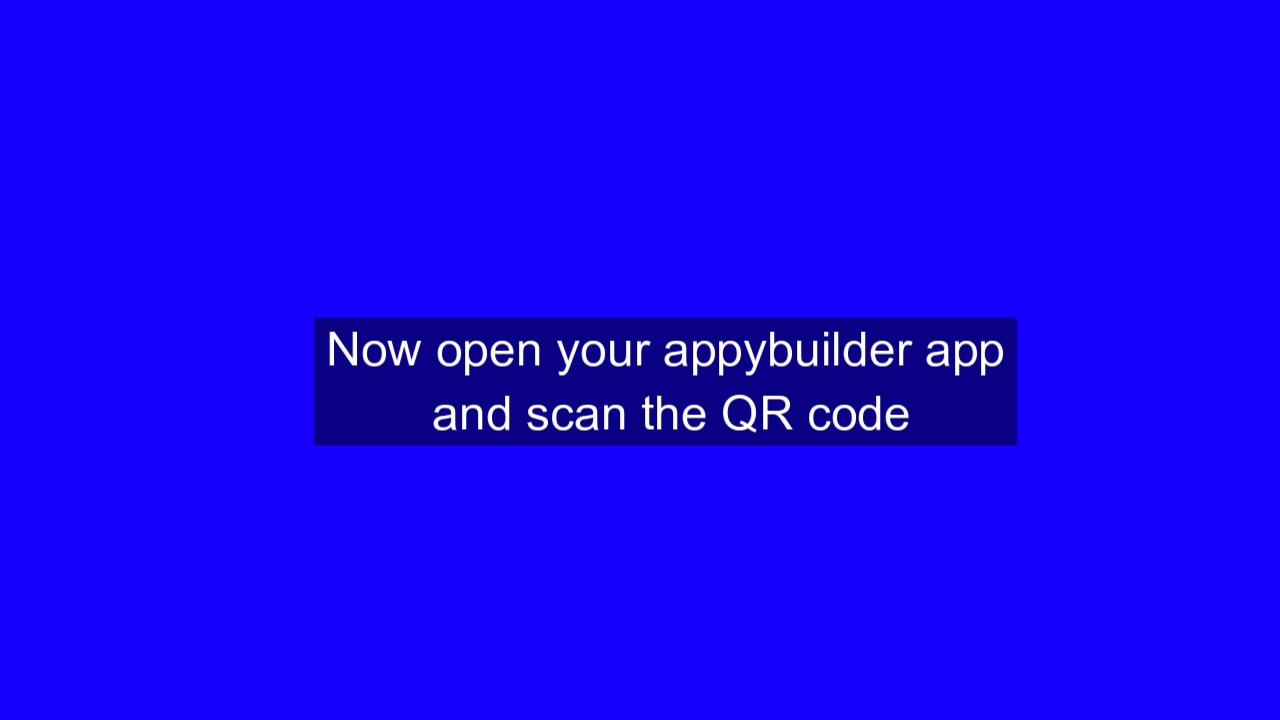 how to make simple app in appybuilder