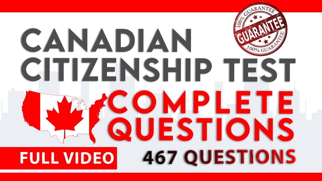 2026 NEW CANADIAN CITIZENSHIP TEST― Real Practice Questions ― All Questions #canadiancitizenshiptest