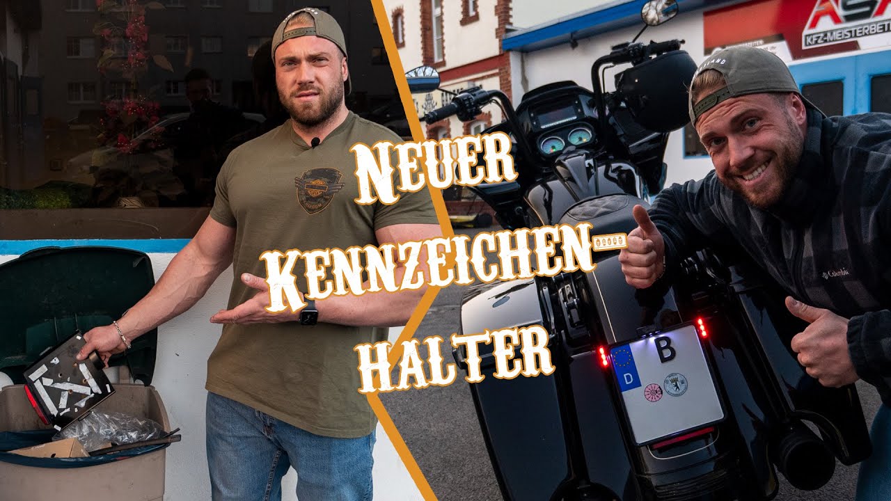 3 in 1 Kennzeichenhalter Oldskull Brother - Kauft kein eBay Schrott !