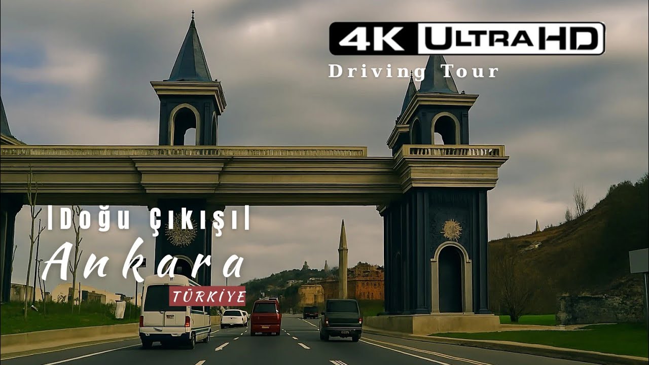 Samsun Yolu - Ankara Çıkışı / City Driving in Turkey 4K UHD 60FPS