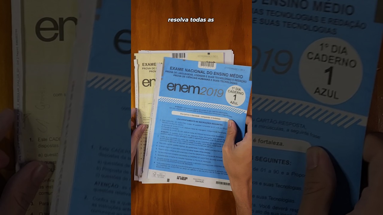 T&eacute;cnica para Tirar Nota Boa no Enem! 🎯