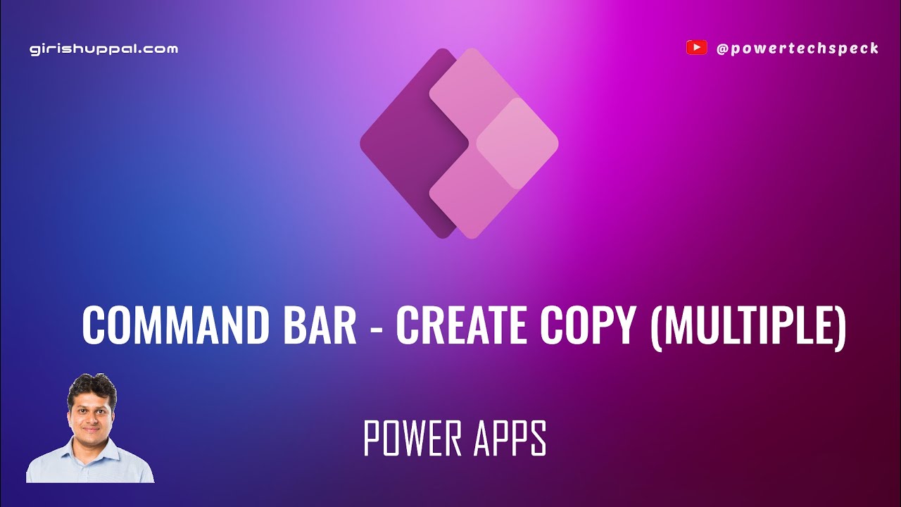 Панель команд — создание нескольких копий записи в Microsoft Power Apps (приложение на основе мод...