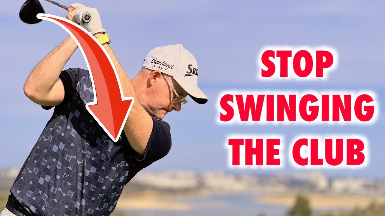 STOP coming over the top (swing the grip NOT the club golf swing tip)