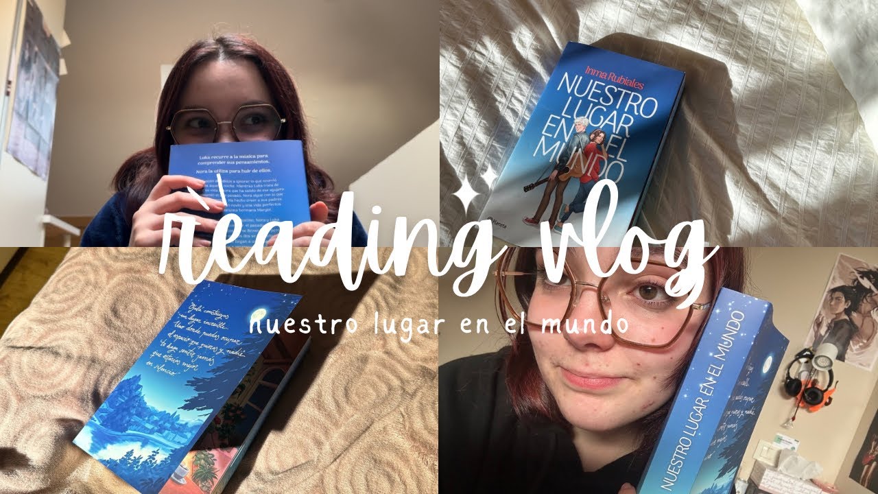 Inma Rubiales nunca decepciona | “Nuestro lugar en el mundo” reading vlog ❄️🎸⭐️📚