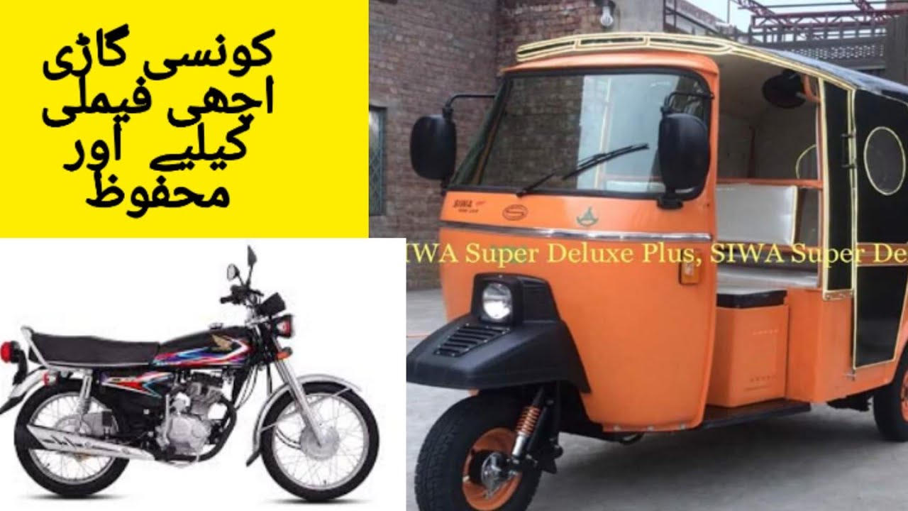 Siwa mini car vs Hounda 125