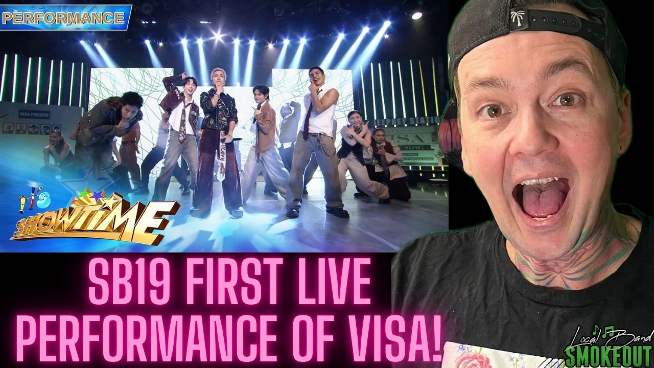 SB19 - Visa ( Reaction ) FIRST LIVE PERFORMANCE
