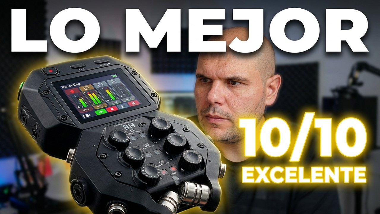 Zoom H8 UnBoxing y primeras impresiones