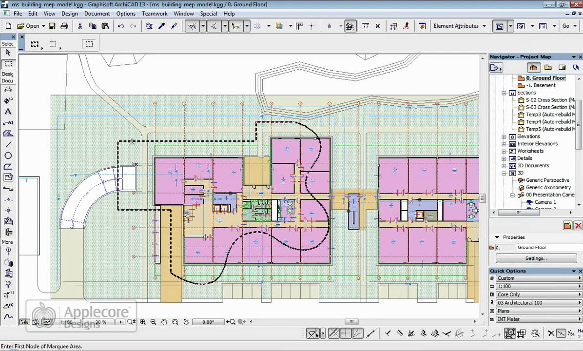 ArchiCAD Tip: The Marquee Tool