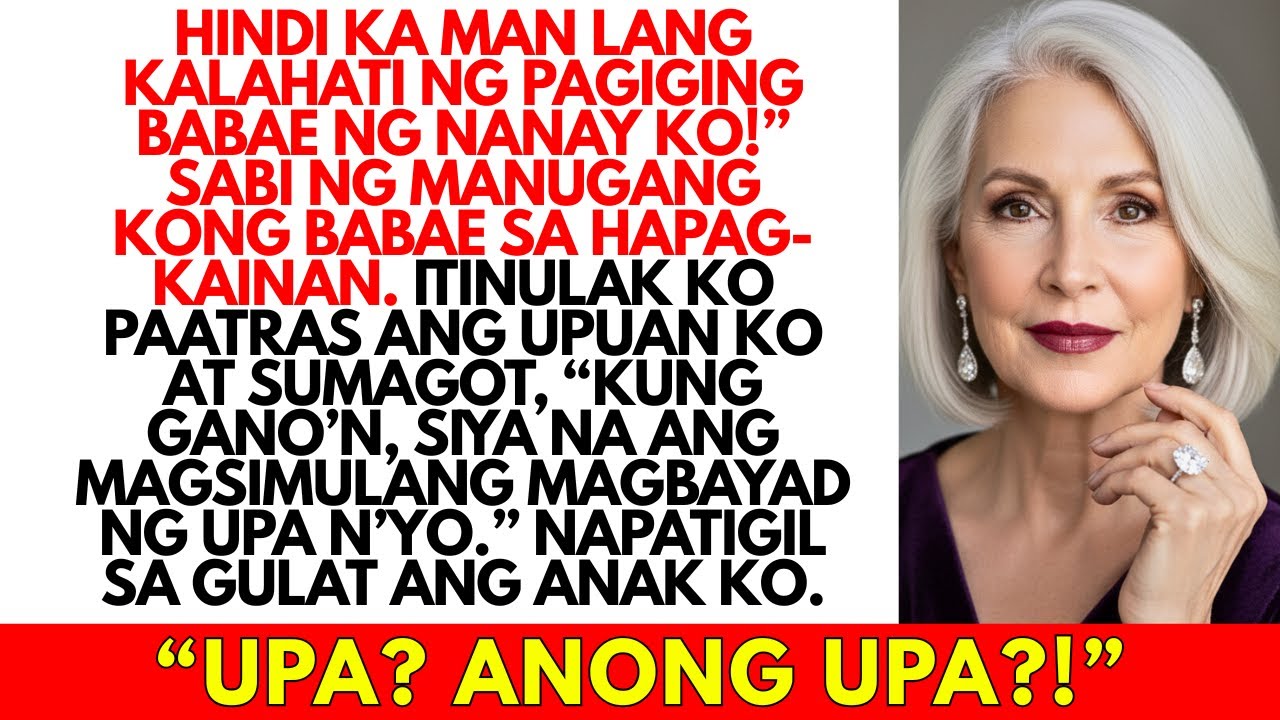 “‘Hindi ka kalahati ng galing ng nanay ko,’ sabi ng manugang ko. Tumayo ako at…”
