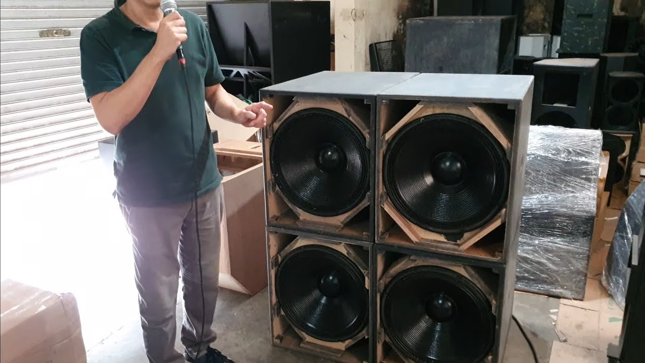 Rahasia 4 Buah Subwoofer Identik Terkuak Lewat Pemgukuran Impedansi