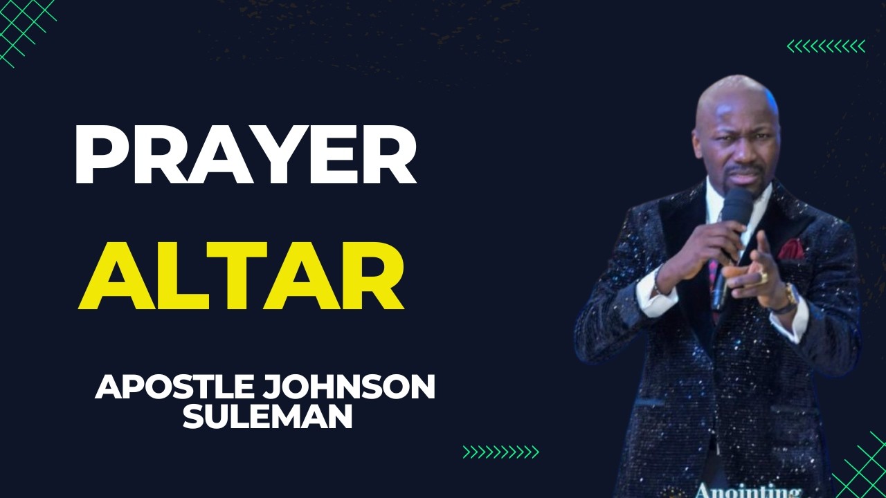 Never Sacrifice Your Prayer Altar by Apostle Johnson