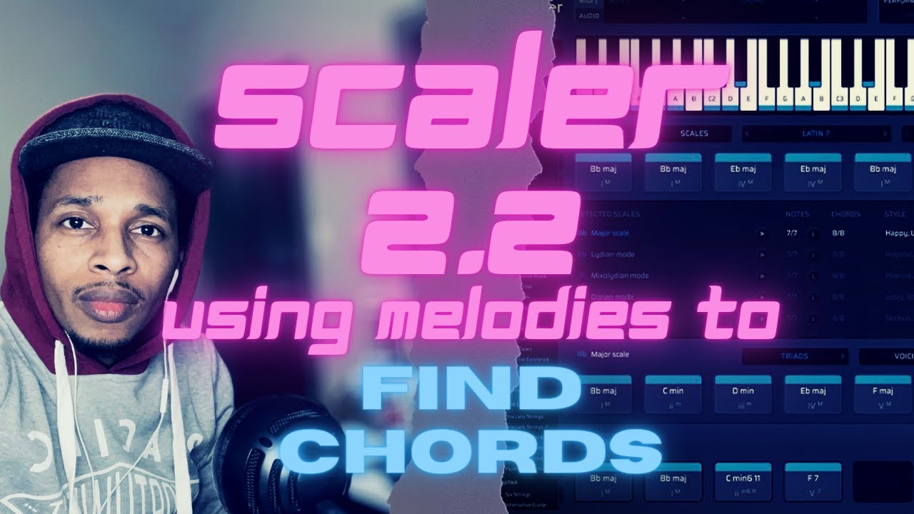 Scaler 2 turn melodies to chords | Find chords single note melodies