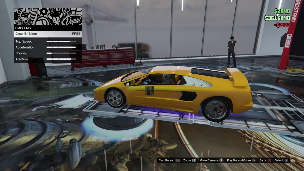 GTA 5 CUSTOMIZATION NEW DLC CAR INFERNUS CLASSIC