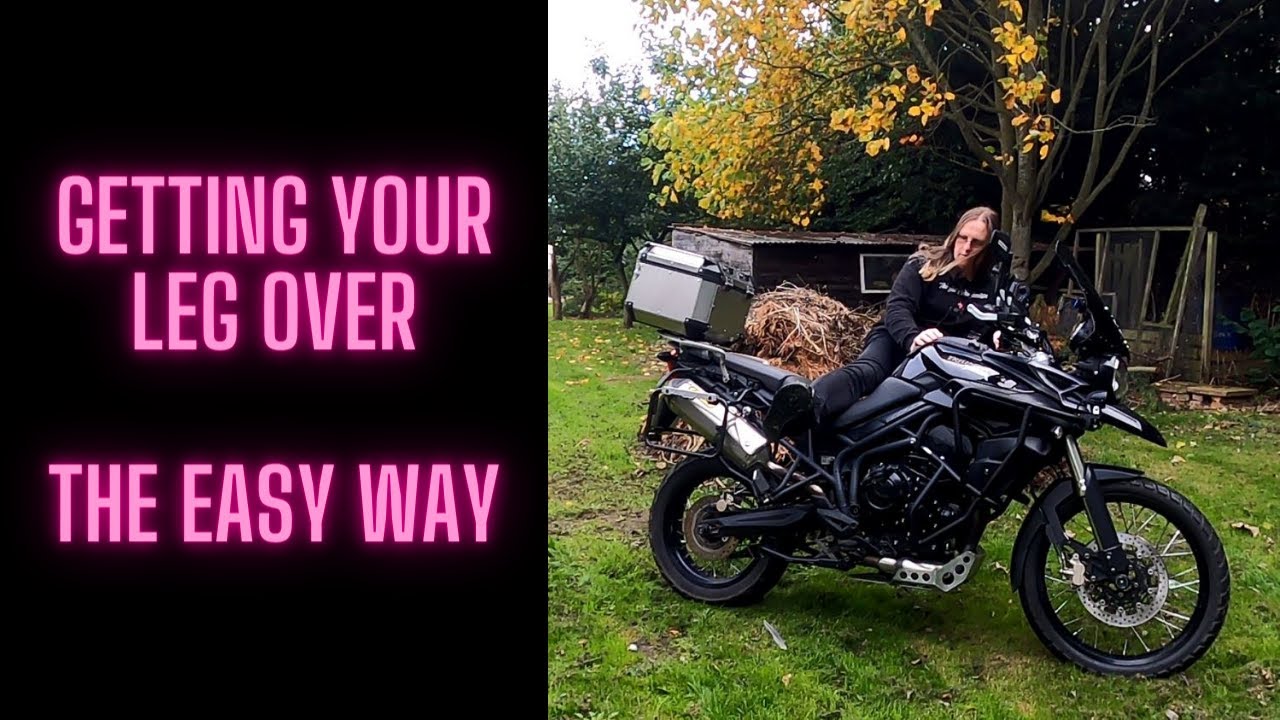 Getting your leg over - the easy way to get on and off your bike