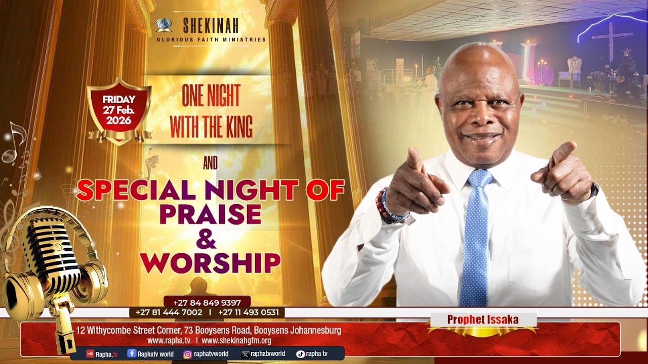 One Night with the King With Prophet Issaka /  27 February 2026