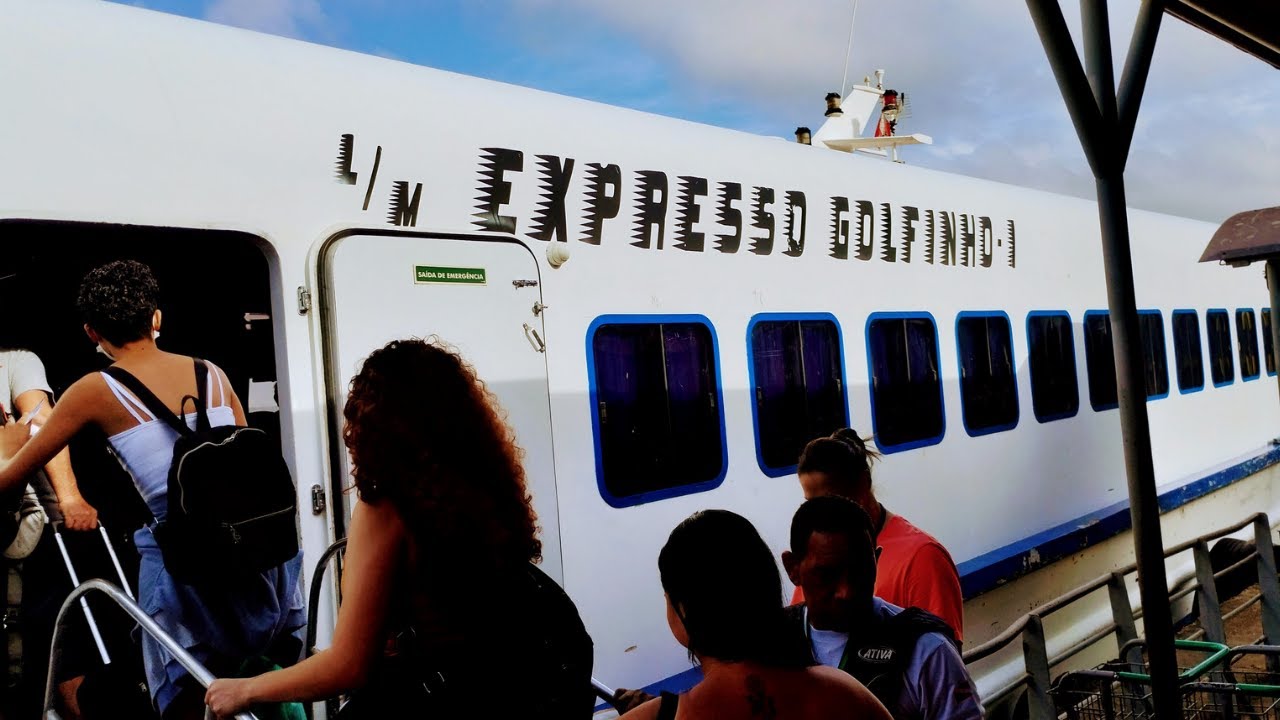 [OFF ÔNIBUS] Viajando de Belém para a Ilha de Marajó na lancha rápida Expresso Golfinho
