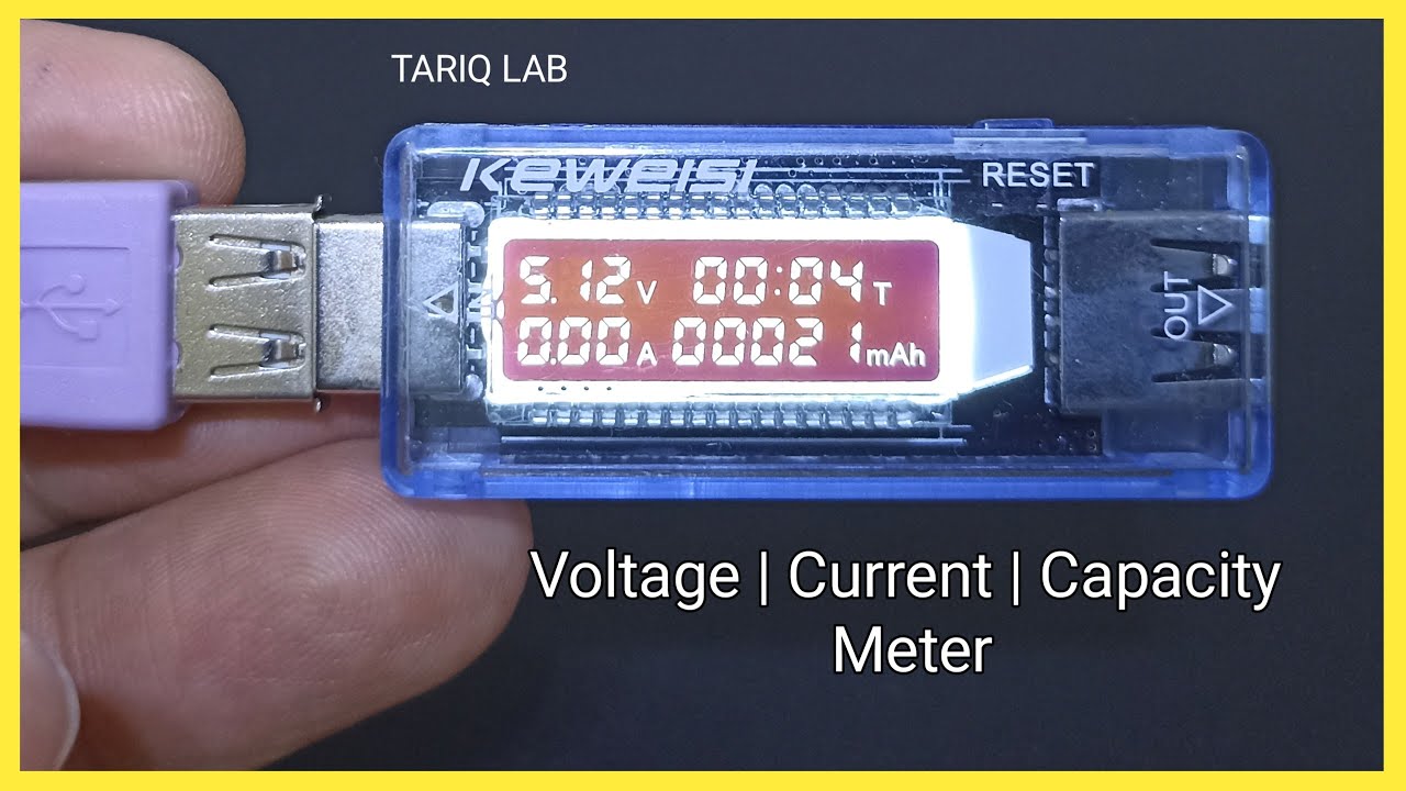 USB Voltage Current Capacity Meter | Keweisi KWS-V20