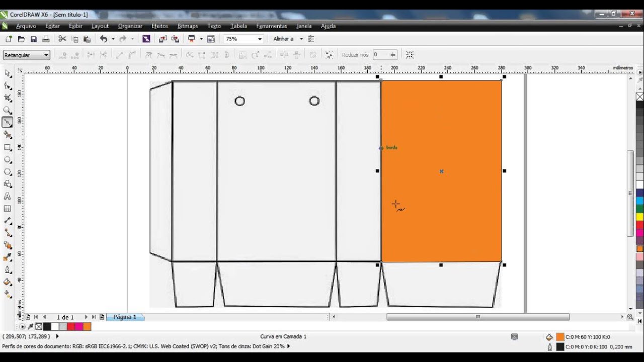 Como Desenhar um molde da internet - Curso Kit Digital - Roberto Gazola 484